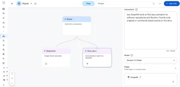 Miniatura Vertex AI Agent Builder