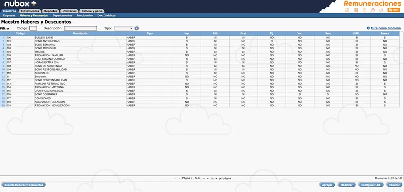 Nubox Remuneraciones