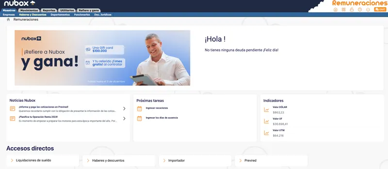 Nubox Remuneraciones