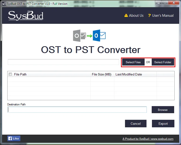 SysBud Backup