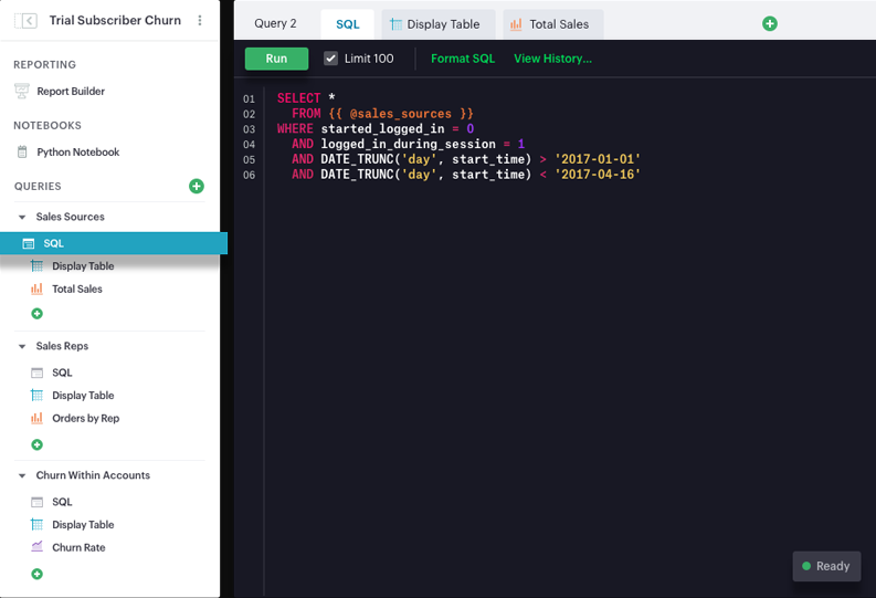 Mode Analytics
