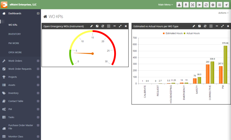 eMaint CMMS